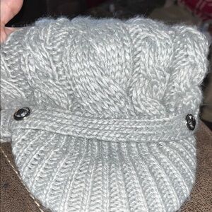 Michael Kors Cozy Cashmere Gray Cap
